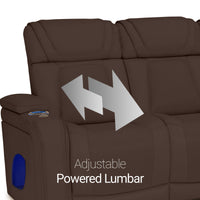 Endeavour HeatZeroᵀᴹ Italian Leather Home Theater Sofa