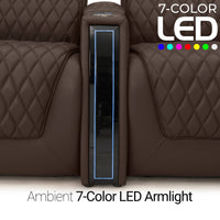 Apex CoolZeroᵀᴹ Italian Leather Home Theater Seats