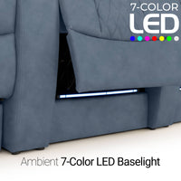 Diamante CoolZeroᵀᴹ Italian Leather BACKROW Theater Seating®