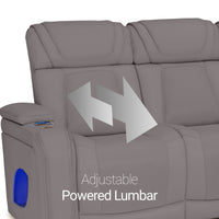 Endeavour HeatZeroᵀᴹ Italian Leather Home Theater Sofa & Loveseat