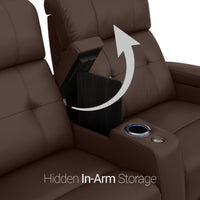 Kodiak CoolZeroᵀᴹ Italian Leather Home Theater Seating