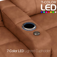 Monterey CoolZeroᵀᴹ Italian Leather BACKROW Theater Seating®