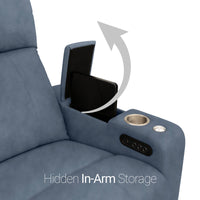 Seatcraft Octavius Big & Tall Home Theater Sofa & Loveseat