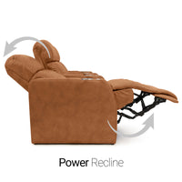 Sienna Italian Leather Spacesaver Home Theater Seating