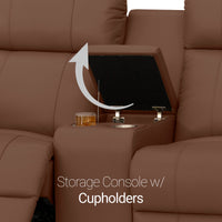 Seatcraft Octavius Big & Tall Home Theater Sofa & Loveseat