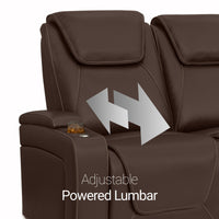 Seatcraft Colosseum Big & Tall Home Theater Sofa