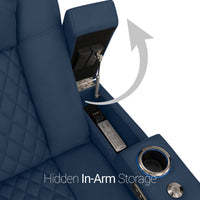 Anthem LT HeatZeroᵀᴹ Italian Leather Home Theater Sofa & Loveseat