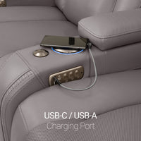 Caliente Zero Gravity Home Theater Seating with Heat & Massage