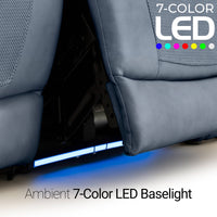 Endeavour HeatZeroᵀᴹ Italian Leather Home Theater Sofa & Loveseat