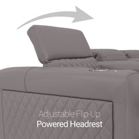 Diamante FX Flip-Up Headrest Home Theater Seating