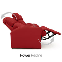 Napa Italian Leather Spacesaver Home Theater Seating