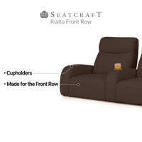 Rialto Italian Leather FRONTROW Theater Seating®