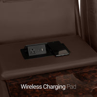 Seatcraft Euphoria Heat & Massage Sofa & Loveseat, Italian Leather, Powered Headrest, Powered Lumbar, Power Recline