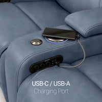 Equinox CoolZeroᵀᴹ Italian Leather Home Theater Seating