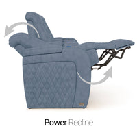 Diamante CoolZeroᵀᴹ Italian Leather BACKROW Theater Seating®