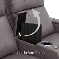 Monterey CoolZeroᵀᴹ Italian Leather Home Theater Seating