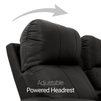 Monterey Chaise CoolZeroᵀᴹ Italian Leather Home Theater Seating