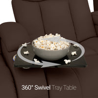 Grenada Italian Leather BACKROW Theater Seating®