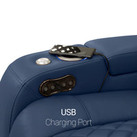 Seatcraft Anthem Sofa & Loveseat Italian Leather, Powered Headrest, Power Recline