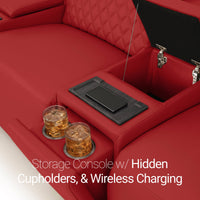 Diamante FX Flip-Up Headrest Home Theater Seats