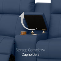 Seatcraft Octavius Big & Tall Home Theater Sofa & Loveseat