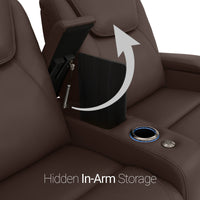 Equinox CoolZeroᵀᴹ Italian Leather BACKROW Theater Seating®
