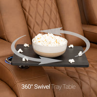 Seatcraft Diamante CoolZeroᵀᴹ Wedge Table Home Theater Seating