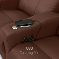 Napa Italian Leather Spacesaver Home Theater Seating