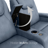 Equinox Chaise CoolZeroᵀᴹ Italian Leather Home Theater Seating