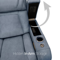 Endeavour HeatZeroᵀᴹ Italian Leather Home Theater Sofa & Loveseat