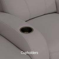 Rialto Italian Leather Home Theater Seating