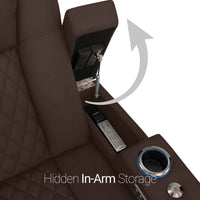 Anthem LT HeatZeroᵀᴹ Italian Leather Home Theater Sofa & Loveseat