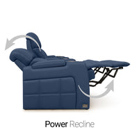 Kodiak Chaise CoolZeroᵀᴹ Italian Leather Home Theater Seating