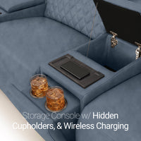 Diamante FX Flip-Up Headrest Home Theater Seats