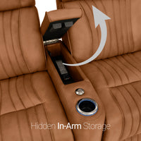 Valore Zero Gravity Home Theater Seating with Heat & Massage