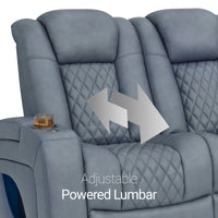 Anthem LT HeatZeroᵀᴹ Italian Leather Home Theater Sofa & Loveseat