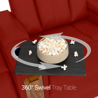 Monaco Italian Leather Home Theater Seating
