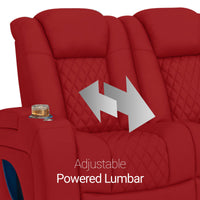 Anthem LT HeatZeroᵀᴹ Italian Leather Home Theater Sofa & Loveseat