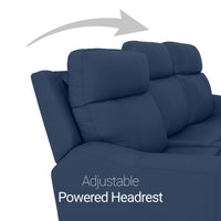 Trivanta HeatZeroᵀᴹ Italian Leather Home Theater Sofa