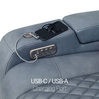 Anthem LT HeatZeroᵀᴹ Italian Leather Home Theater Sofa & Loveseat