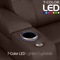 Kodiak Chaise CoolZeroᵀᴹ Italian Leather Home Theater Seating