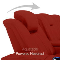 Monaco Italian Leather Home Theater Seating