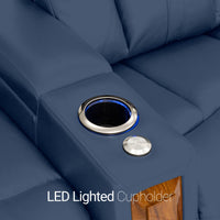 Monaco Italian Leather Home Theater Seating