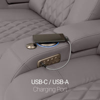 Virtuoso Zero Gravity Home Theater Seating with Heat & Massage