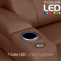 Kodiak CoolZeroᵀᴹ Italian Leather Home Theater Seating