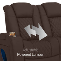 Anthem LT HeatZeroᵀᴹ Italian Leather Home Theater Sofa & Loveseat