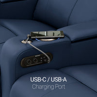 Monterey CoolZeroᵀᴹ Italian Leather Home Theater Seating