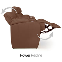 Grenada Italian Leather BACKROW Theater Seating®