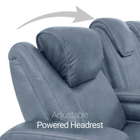 Paladin Italian Leather Heat & Massage Home Theater Seating
