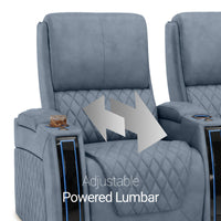 Apex CoolZeroᵀᴹ Italian Leather Home Theater Seats